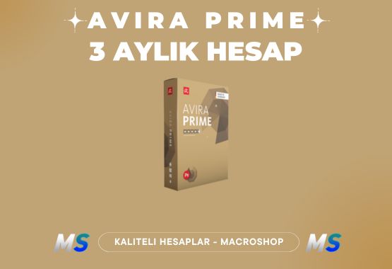 3 Aylık Avira Prime Lisans | Kendi Hesabınıza