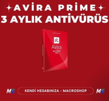 ⭐Avira Antivirüs 3 Aylık - Kendi Hesabınıza⭐